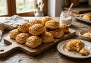 Hajtogatott Sajtkrémes Pogácsa